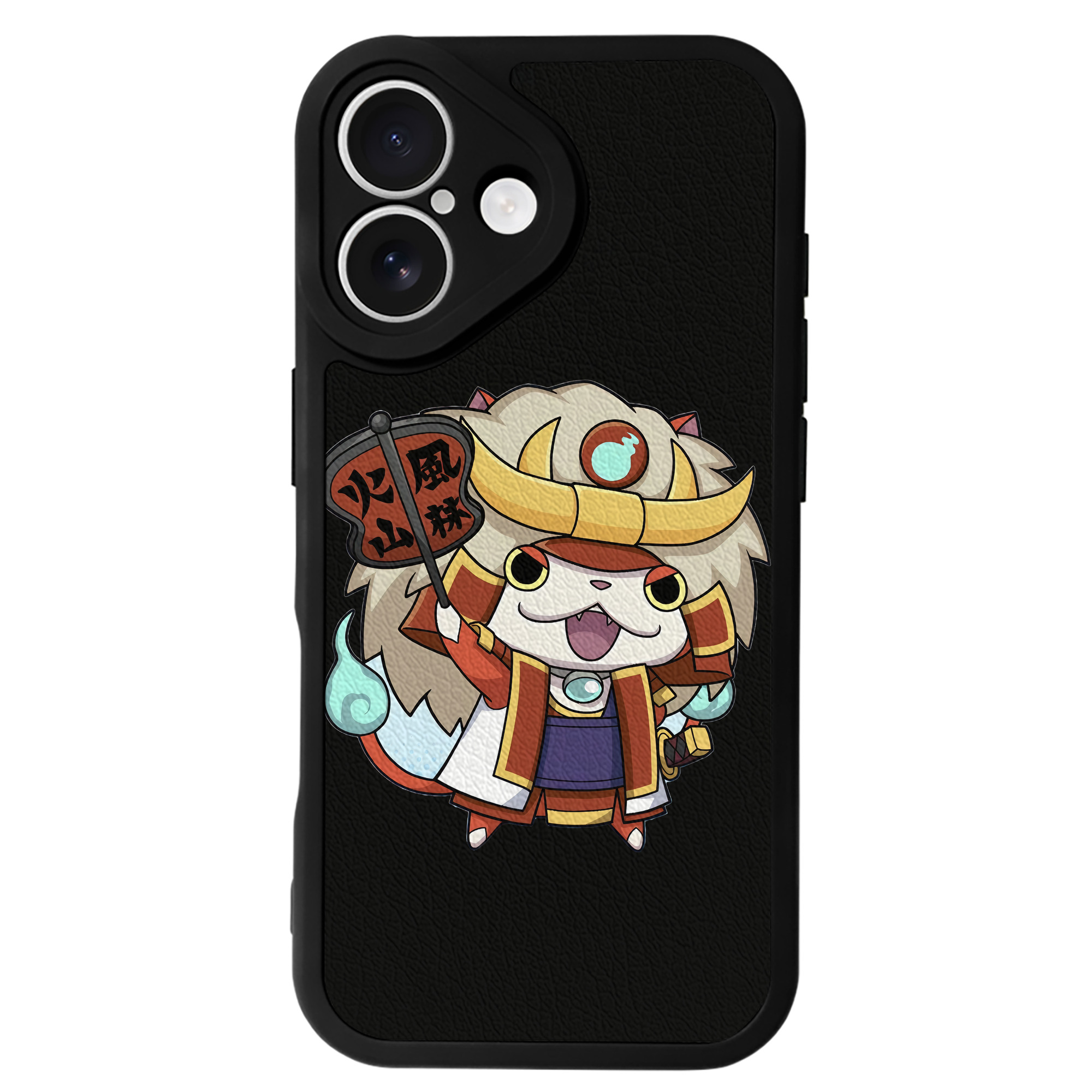 （画像用） 妖怪ウォッチ Yo-kai Watch 【iPhone 16シリーズ対応】シリコンスマホケース（レザー調） 材質：シリコン